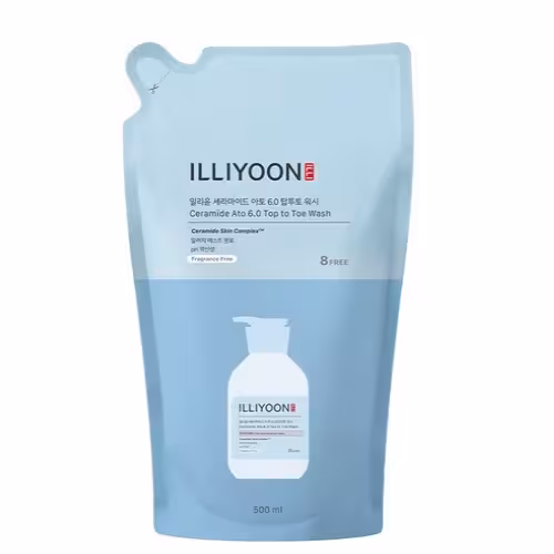 ریفیل شوینده تقویت کننده صورت، بدن و مو سراماید ایلیون Illiyoon حجم 500 میل