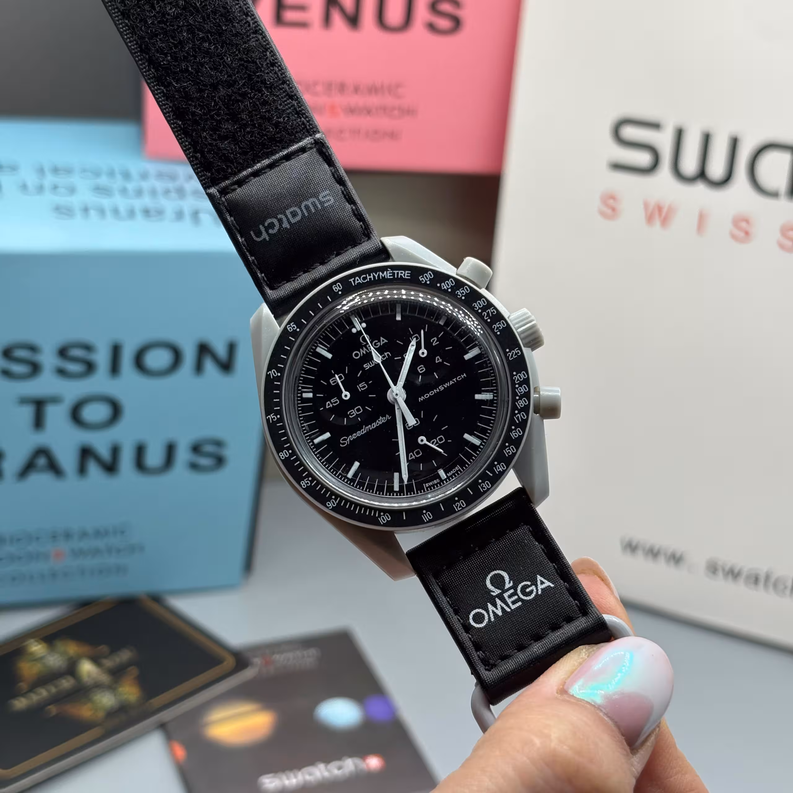 ساعت امگا سواچ مدل Mission to the MOON