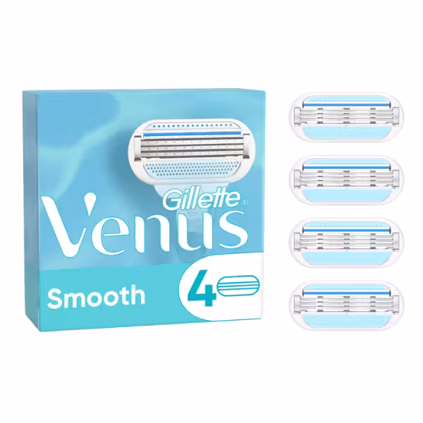 یدک 4 عددی ژِیلت ونوس 3 لبه اسموت