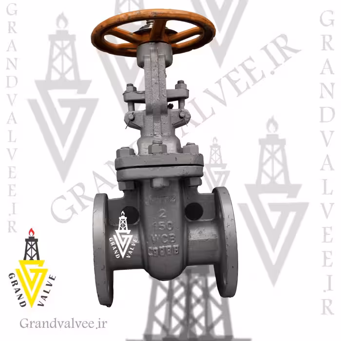 کد:1008 شیرفلکه کشویی &quot;3 اینچ کلاس 150 فولاد ریخته گری