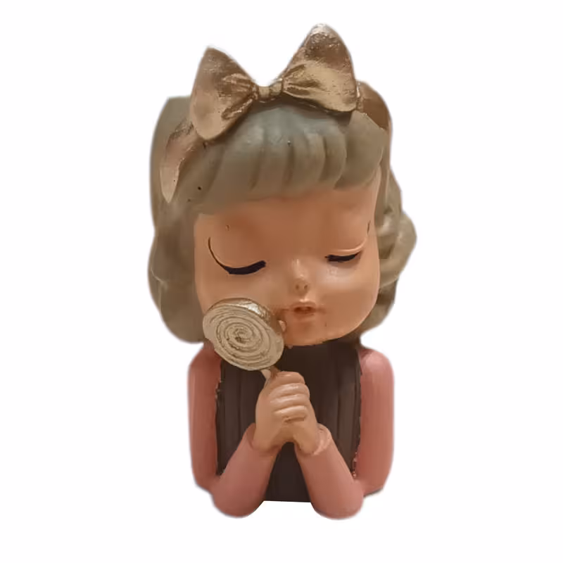 گلدان دکوری مدل دختر کد 09