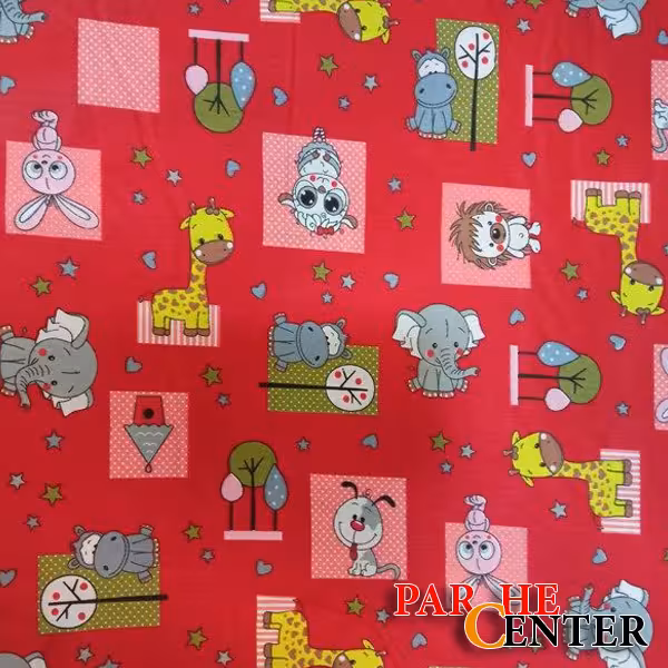 پارچه ته طاقه ملحفه عروسکی متراژ 100 سانتی متر