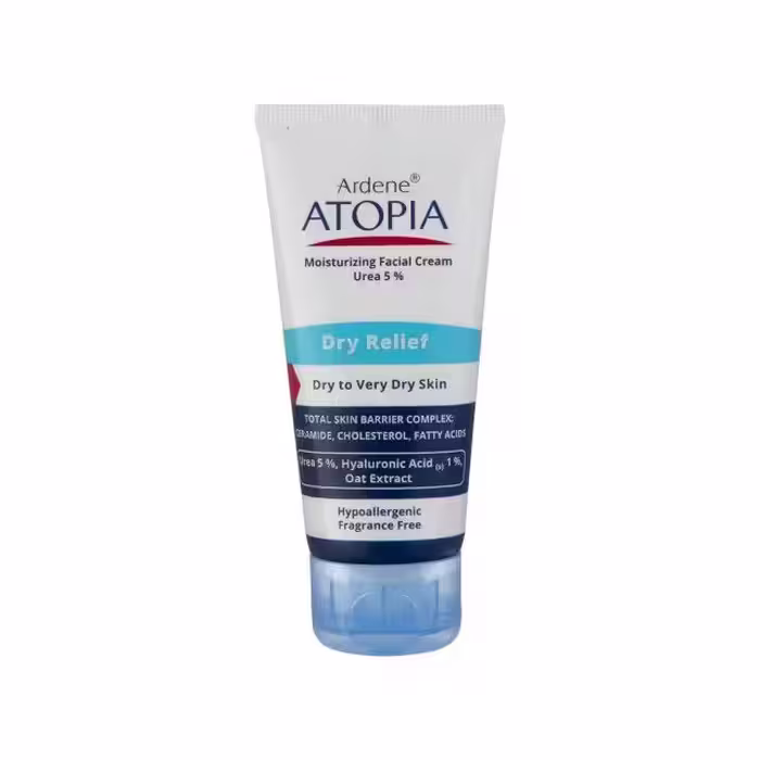 کرم مرطوب کننده صورت آردن سری Atopia مدل Dry Relief حجم 50 میلی لیتر