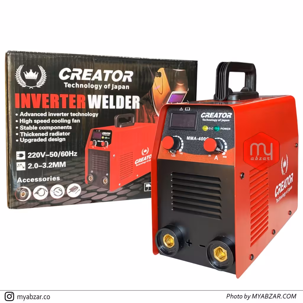 دستگاه جوش اینورتر کریتور مدل MMA 400