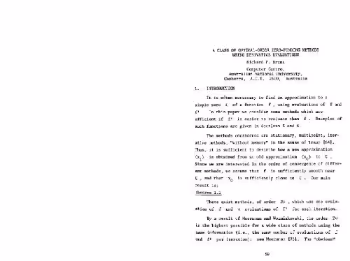 خرید و دانلود نسخه کامل کتاب rpb027 High-order zero-finding with many evaluations of derivatives