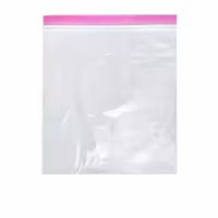 کیسه زیپ دار مدل دو زیپ کد 18x25 بسته 50 عددی