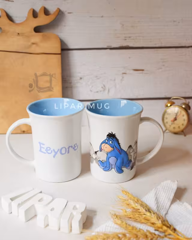 ماگ اورجینال دیزنی طرح ایور زمینه سفید