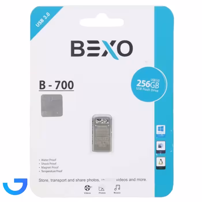 جزئیات ، قیمت و خرید فلش مموری بسکو مدل BEXO B-700 USB3.0 Flash Memory - 256GB | فروشگاه آریا