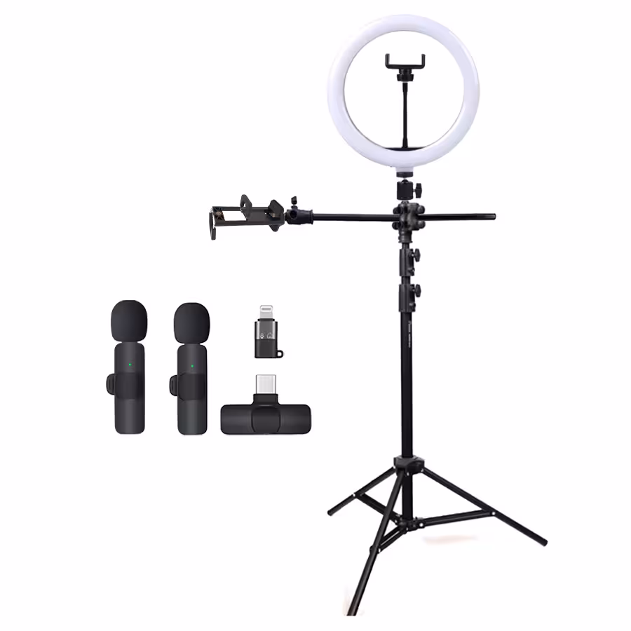 کیت تولید محتوا ویدیویی با میکروفون A-kit42