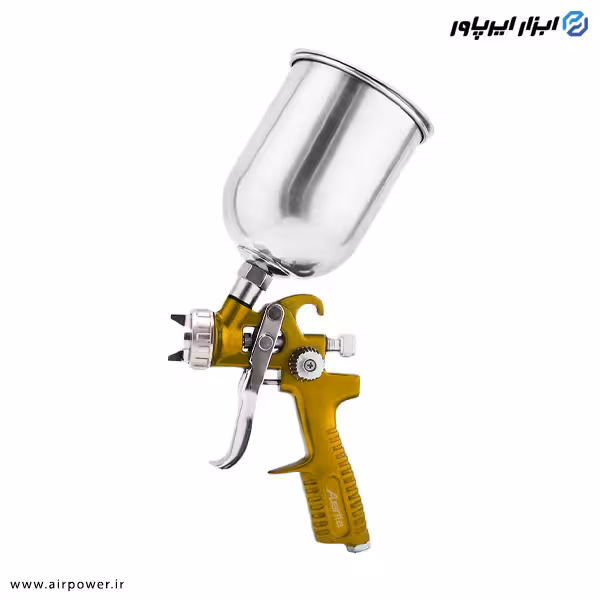 پیستوله رنگ پاش بادی آئوریتا کاسه رو مدل E-70A