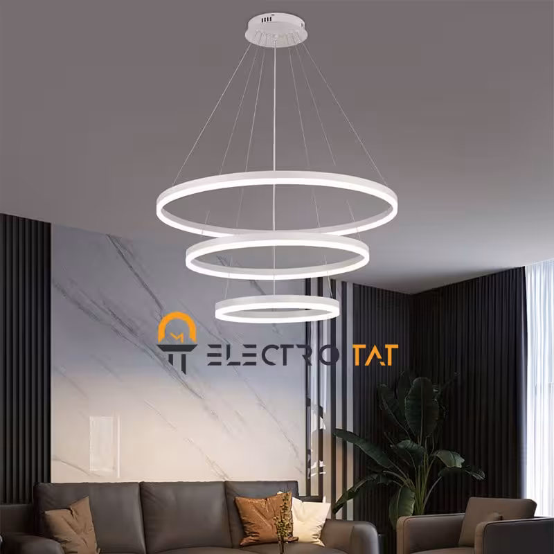 چراغ آویز LED SMD سه حالته سه طبقه مدل IR-V6870R-40.60.80