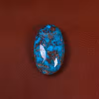 نگین فیروزه شجری کد 29506 - جواهری مشاهیر