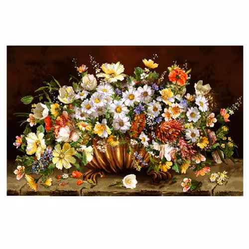 طرح گل وگلدان کد 25111