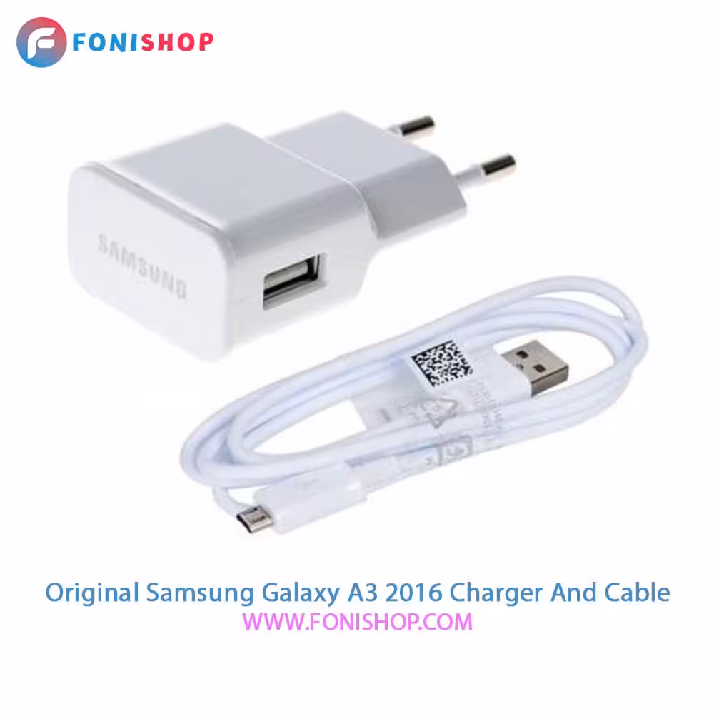 کابل و شارژر اصلی سامسونگ Samsung Galaxy A3 2016-A310
