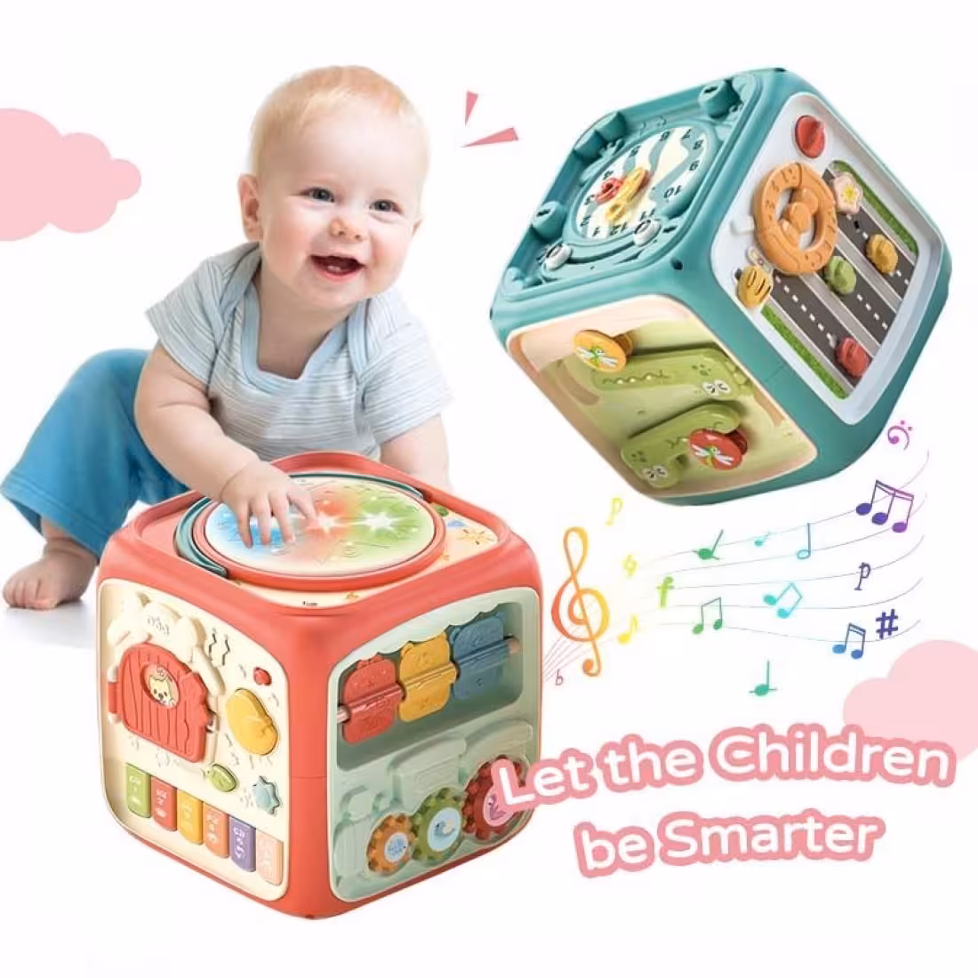 اسباب بازی مکعب هوش موزیکال سوببر SOBEBEAR