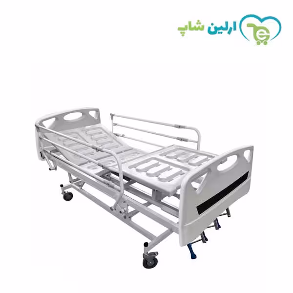 تخت مکانیکی سه شکن رویه ABS با قابلیت تنظیم ارتفاع