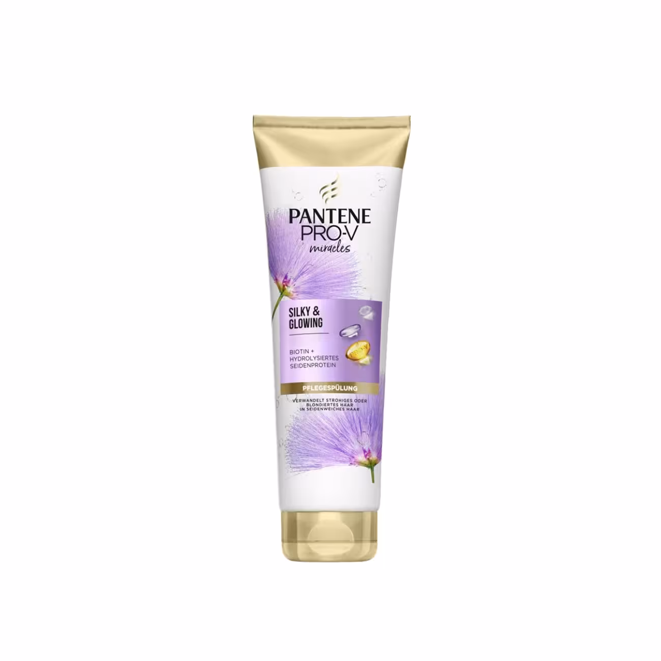 کرم نرم کننده مو پنتن Silky & Glowing حجم 160 میل