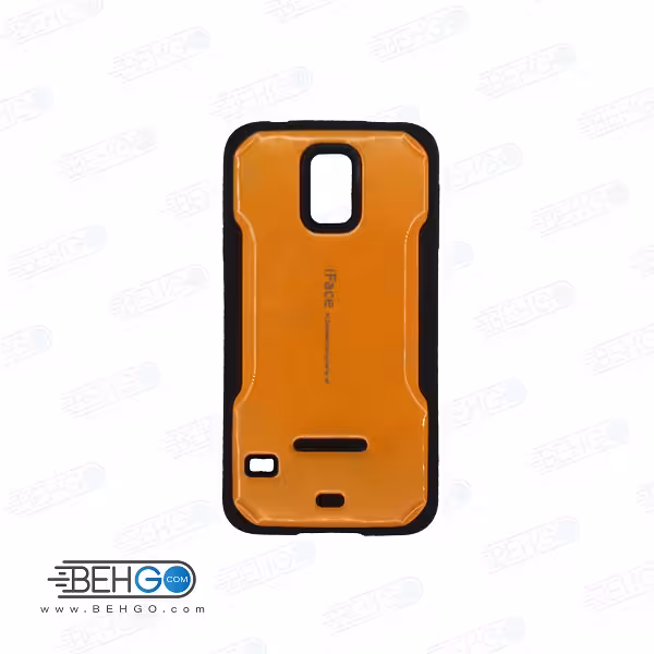 قاب گوشی سامسونگ اس فایو s5 مدل Iface رنگ نارنجی Iface Cover For Samsung galaxy S5