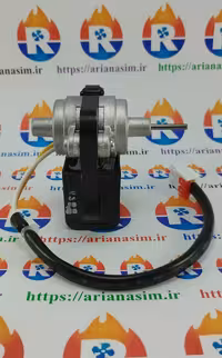 موتور فن 220 ولت کندانسور یخچال شافت کوتاه اسنوا 810 درجه یک برند SPG | آریا سیتی