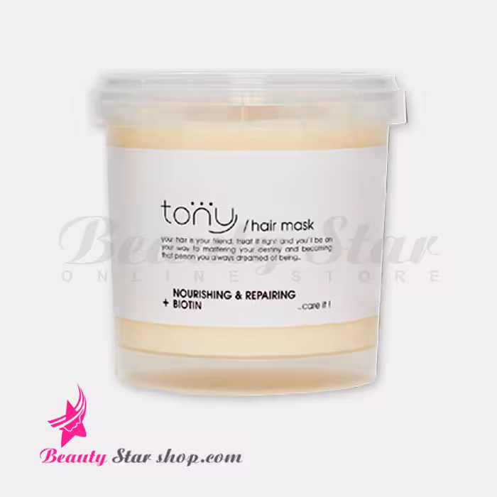 ماسک تقویت کننده مو داخل حمام تونی مناسب موهای مناسب موهای آسیب دیده و شکننده حجم 175 میلی لیتر