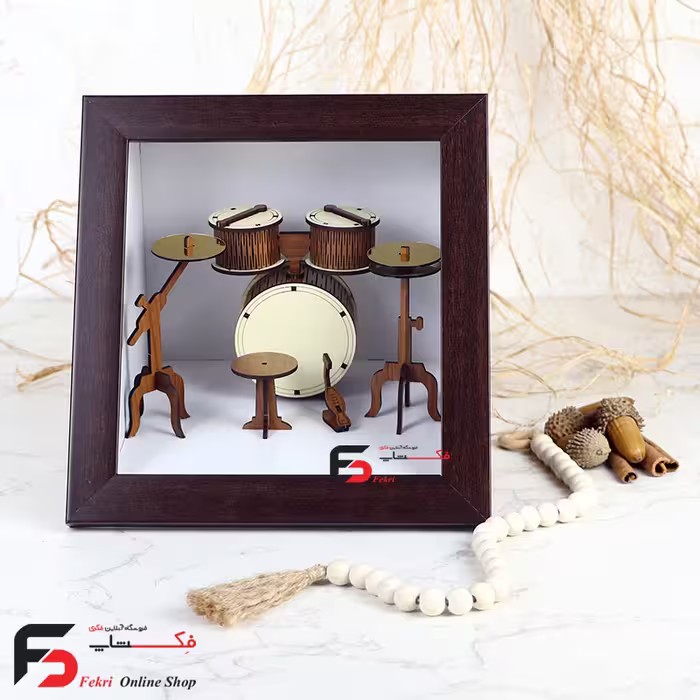 تابلو دکوری آلات موسیقی درام