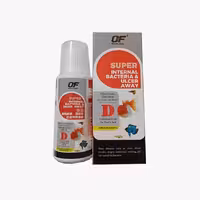 مکمل اوشن فری (Ocean free) داروی بیماری باکتری و زخم ماهی اینترنال باکتریا D حجم 120 میل