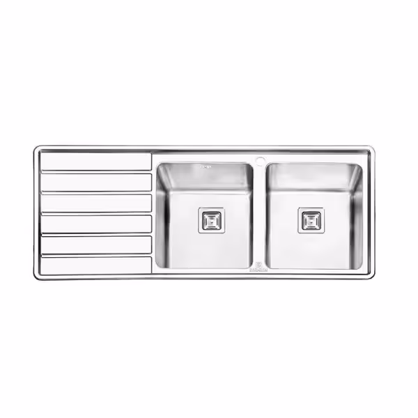 سینک ظرفشویی توکار پرنیان استیل مدل PS 1240