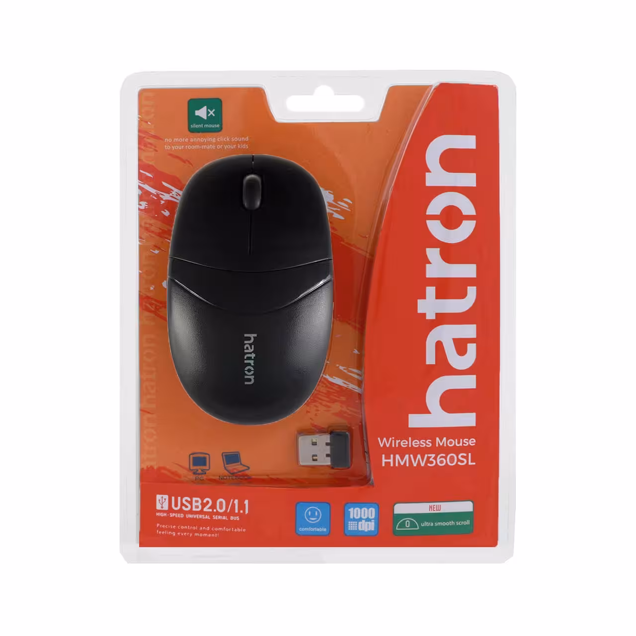 موس بی سیم HATRON HMW360 SL SILENT