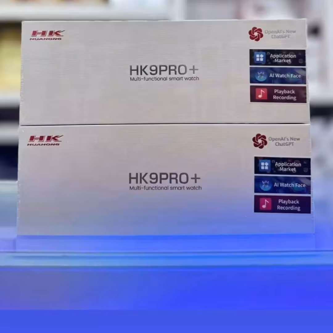 جدید Hk9 pro plusدو بند  دارای حافظه داخلی2 گیگابایت سری 9 سایز 45 میلی متری