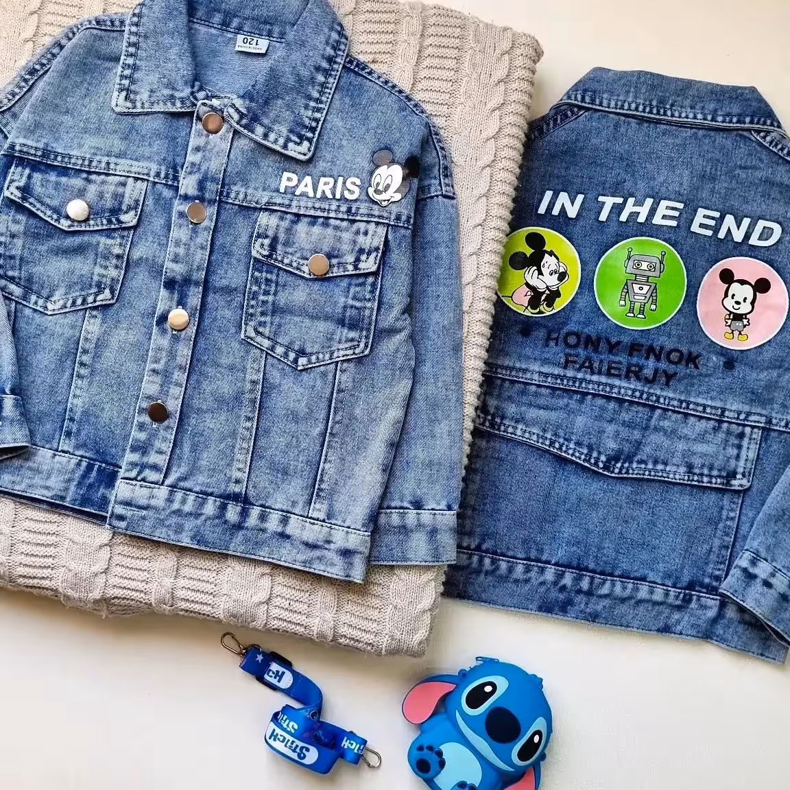 کت جین اورجینال بچه گانه مناسب 2 تا 9 سال 