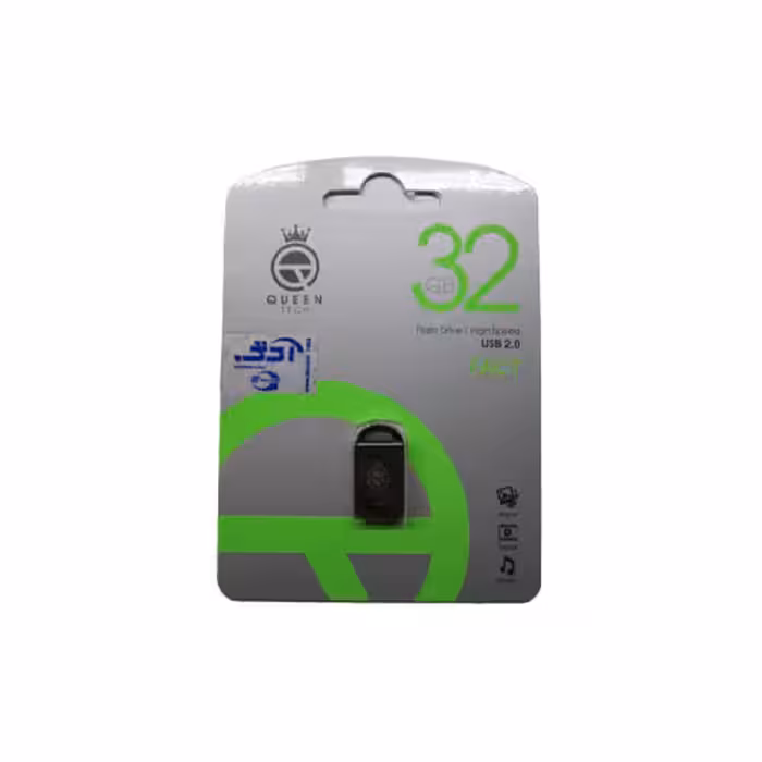 فلشQueen Tech 32GB مشکی