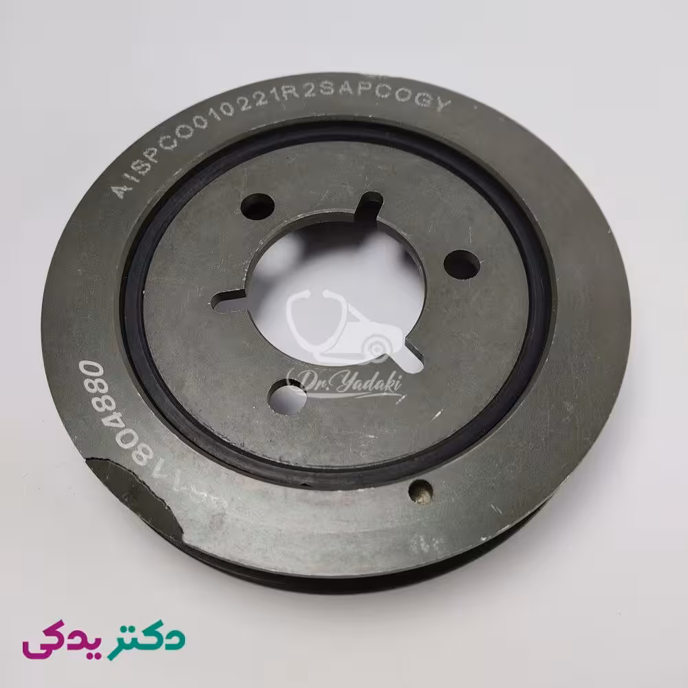 پولی لرزه گیر پژو 405 (موتور TU5) شرکتی ایساکو اصل 0390202299