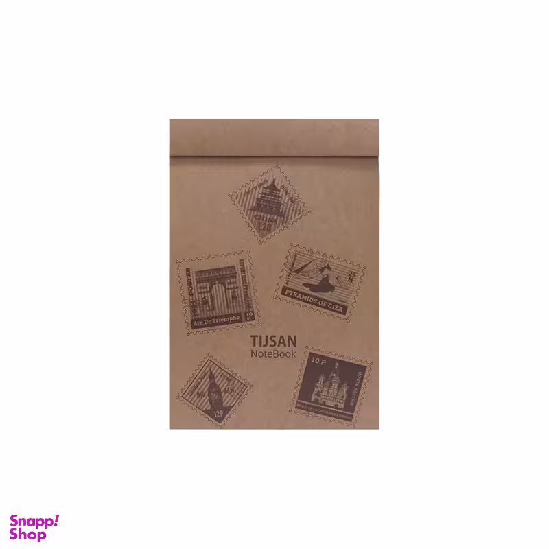 دفتر یادداشت تیج سان طرح تمبر