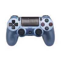 دسته بازی PS4 مدل DualShock 4 آبی متالیک