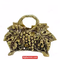 جا دستمال کاغذی برنجی برنزی انگور