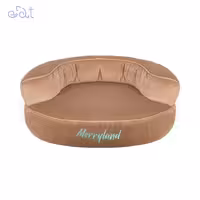 جای خواب سگ و گربه مریلند مدل رویال MerryLand Royal (رنگ قهوه ای روشن سایز 3)