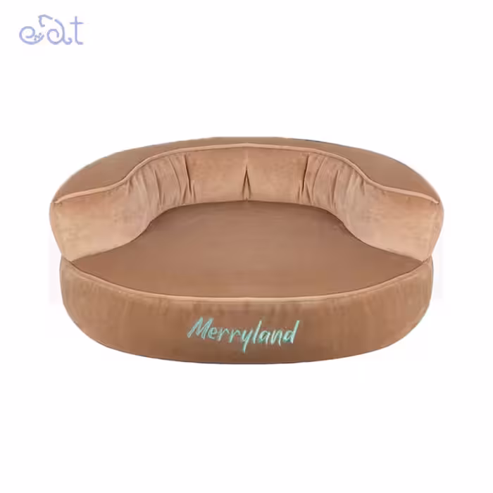 جای خواب سگ و گربه مریلند مدل رویال MerryLand Royal (رنگ قهوه ای روشن سایز 3)