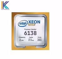 CPU مدل Xeon Gold 6138 برند Intel