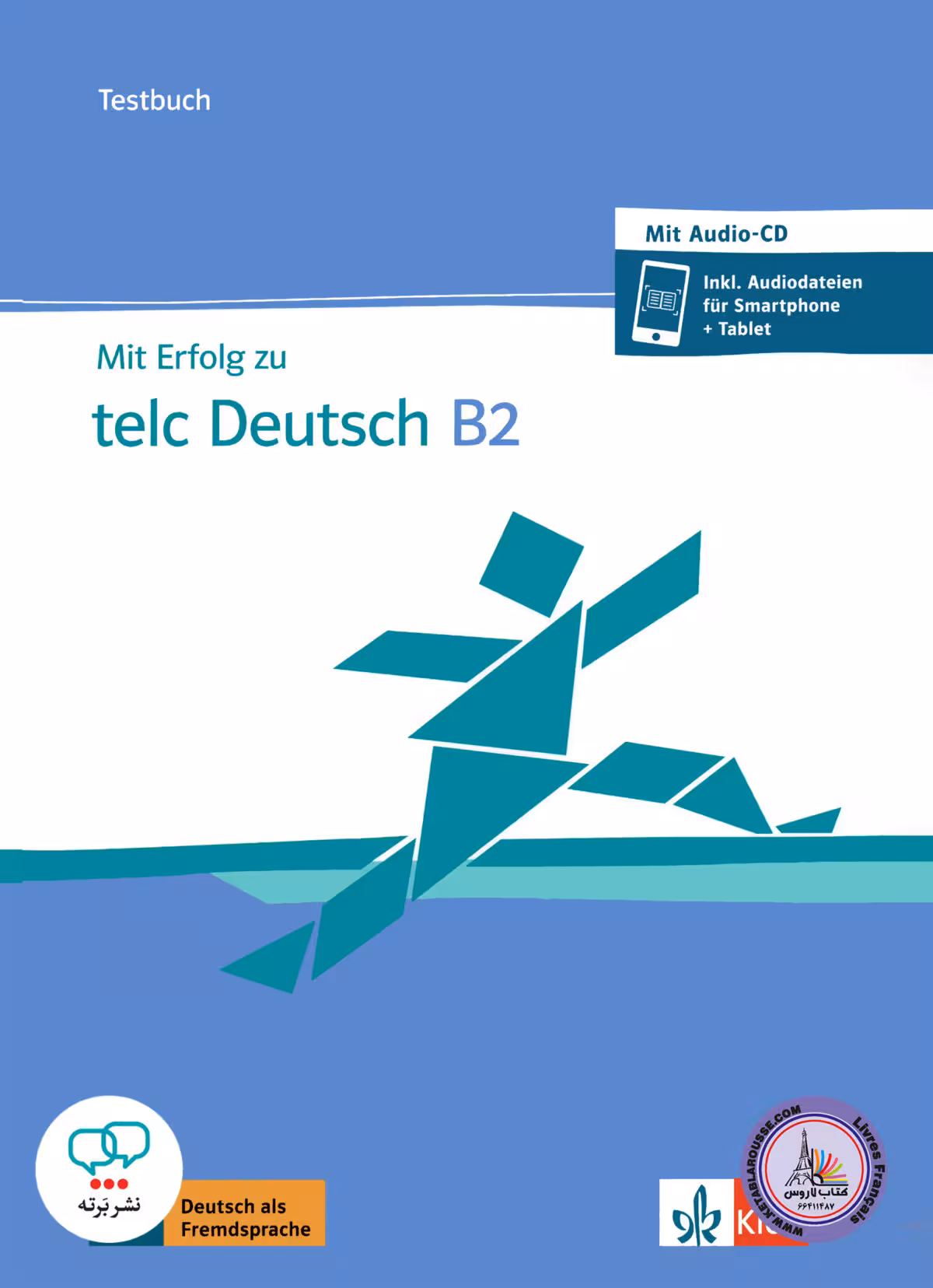 کتاب آزمون آلمانی تلک mit erfolg zu telc deutsch B2 testbuch