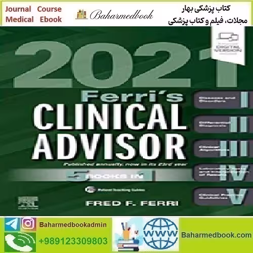 Ferri's Clinical Advisor 2021 TRUE PDF price 1€ - کتاب پزشکی بهار
