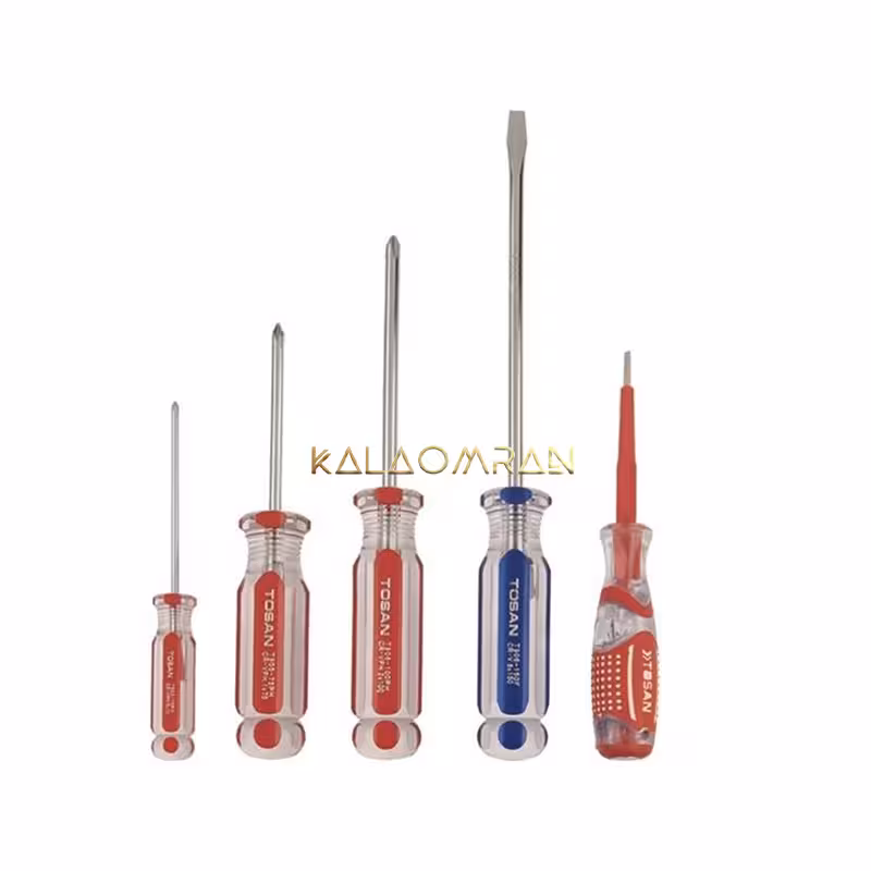 مجموعه 5 عددی پیچ گوشتی و فازمتر توسن مدل T90N-SB5E