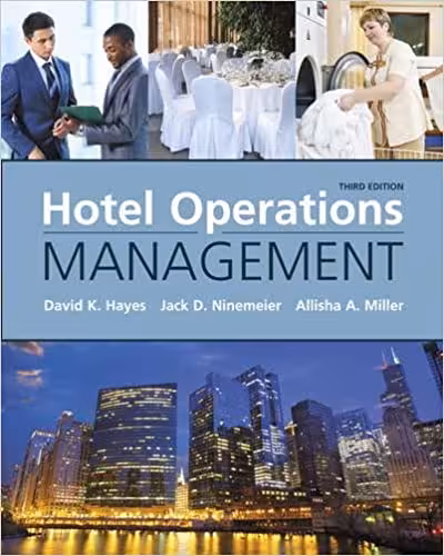 خرید و دانلود نسخه کامل کتاب Hotel Operations Management (3rd Edition) - Pdf