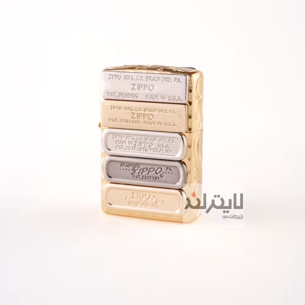 فندک زیپو مدل Bottom Stamp GD