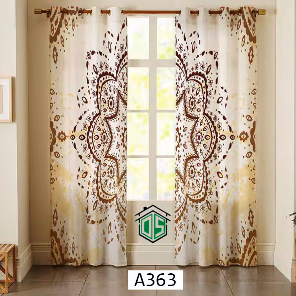 پرده چاپی کد A363