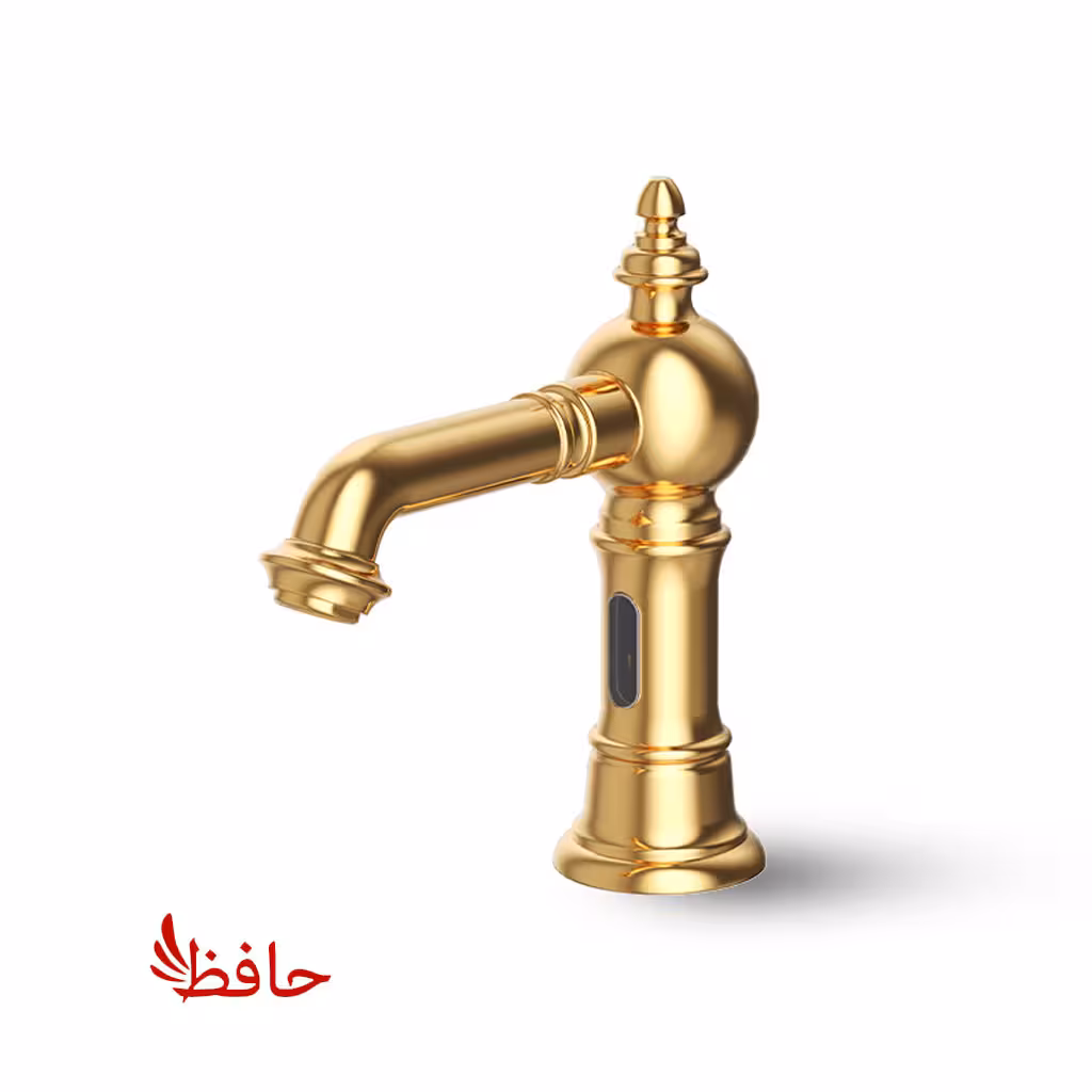 شیر روشویی چشمی شودر مدل بیزانس طلایی