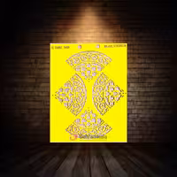 شابلون استنسیل ابعاد 25*20 کد HNE 140