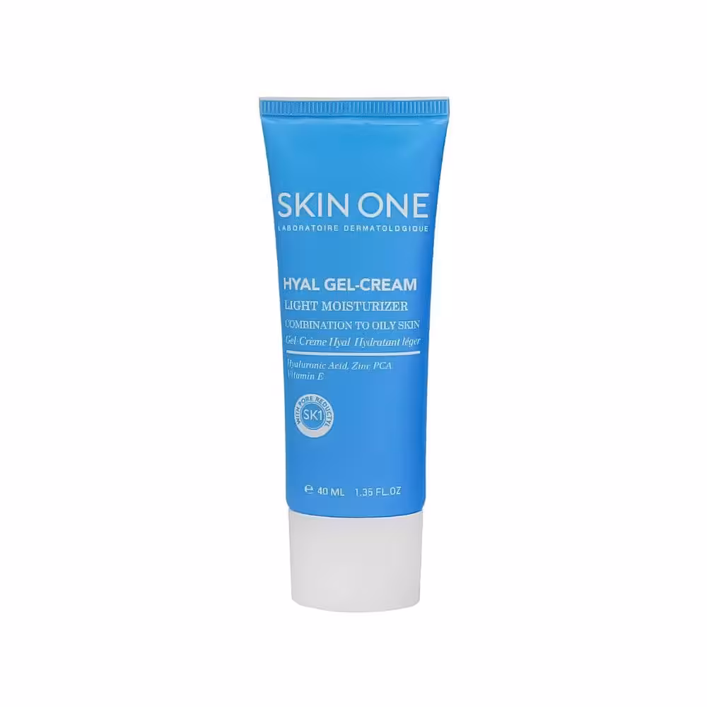 ژل کرم مرطوب کننده هیال اسکین وان مناسب پوست مختلط تا چرب 40 میلی لیتر