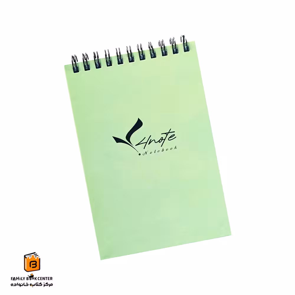 دفترچه یادداشت  60 برگ سری Pastel سبز
