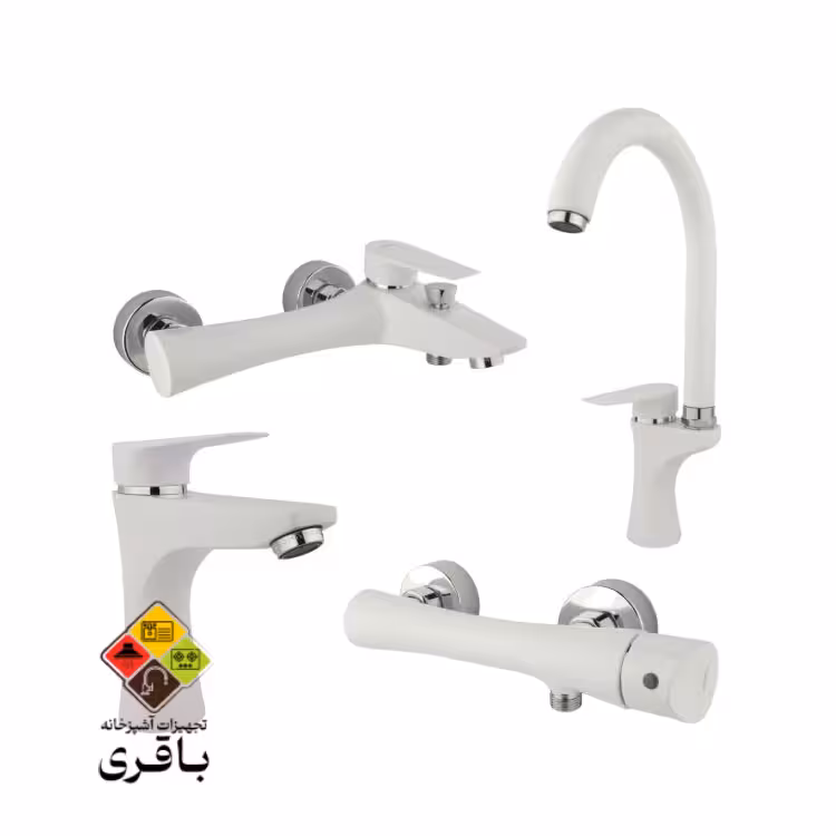 ست شیرآلات راسان مدل آتیس سفید