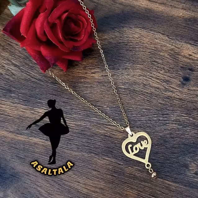 گردنبند قلب و گوی